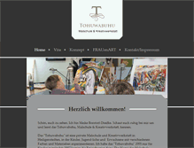 Tablet Screenshot of malschule-borstorf-dreifke.de